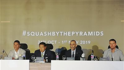 حسين أباظة: البنك التجاري الدولي يتعاون مع اتحاد الإسكواش لتتربع مصر على عرش البطولات العالمية