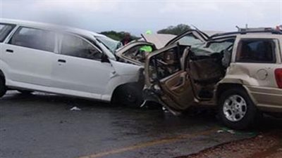 مصرع وإصابة 9 أشخاص في حادث انقلاب سيارة بالأقصر