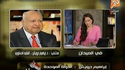 بالفيديو.. إبراهيم درويش: قرار الخمسين بانتخاب مجلس الشيوخ لا يجوز