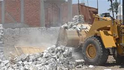 إزالة 31 حالة تعد على الأراضي الزراعية بشبرا الخيمة