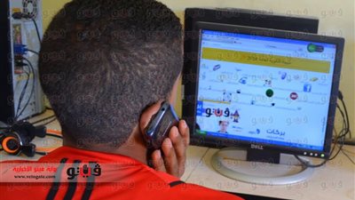 بالصور.. إقبال على بوابة 