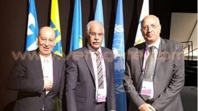 بالصورة.. وفد الجبلاية يحضر تصويت انتخابات رئاسة الـ«فيفا»