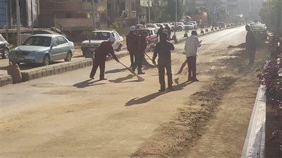 حملة نظافة لتطوير شوارع طما في سوهاج