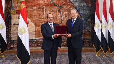 10 صور ترصد أداء النائب العام ورئيس مجلس الدولة اليمين الدستورية أمام السيسي