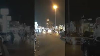 زفة عروسين بالخيول في المدينة المنورة (فيديو)