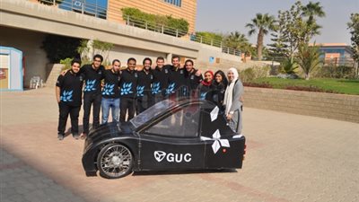 طلاب الجامعة الألمانية يتأهلون إلى نهائيات ماراثون شل للبيئة