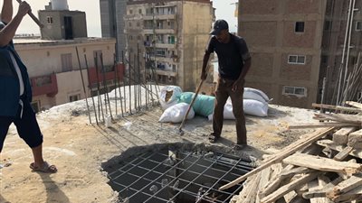 استمرار حملة الرقابة الإدارية بالإسكندرية لإزالة المباني المخالفة