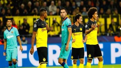 برشلونة يتعادل سلبيا مع بوروسيا دورتموند بدوري أبطال أوروبا