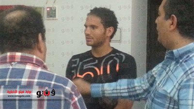 بالصور.. مدافع سموحة بالجبلاية لمتابعة شكواه ضد الاتحاد السكندرى