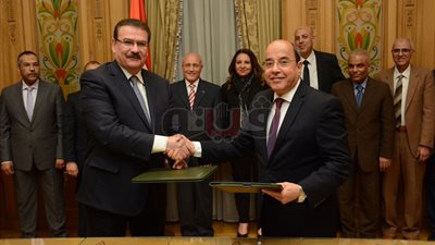 بالصور بروتوكول تعاون بين الإنتاج الحربي ووادي النيل للعددات الذكية