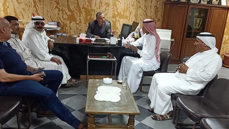 رئيس طور سيناء يستقبل
