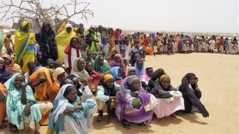 لاجئين سودانيين -