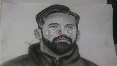 اللبدي يشارك «فيتو» صور رسم لاعبي كرة القدم