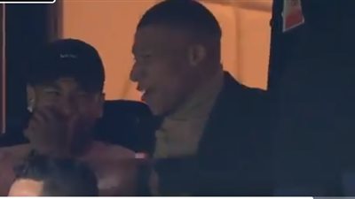 ردة فعل مبابي ونيمار بعد الهدف الثالث لـ