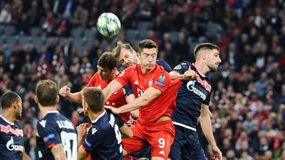 بايرن ميونخ يتغلب على النجم الأحمر 0/3 بدوري الأبطال