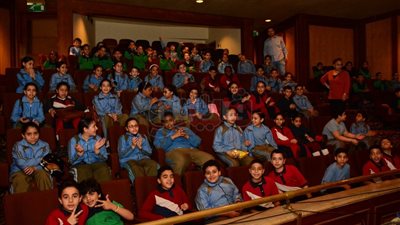 مسرح مصر للأطفال كامل العدد في افتتاح «صياد العفاريت»