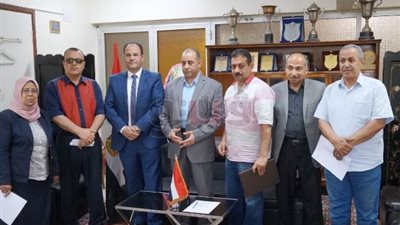 تشكيل لجان لمراجعة بيانات الأجهزة الطبية بعيادة فاقوس الشاملة