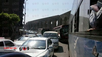 بالفيديو والصور: اختناق مروري بـ
