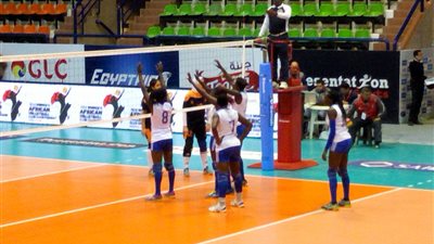 الشمس يفوز على بطل أوغندا في البطولة الأفريقية للطائرة سيدات