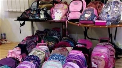 غرفة القاهرة توزع 1000 شنطة مدرسية مجهزة على الأسر الأكثر احتياجًا