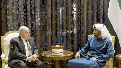 ولي عهد أبوظبي يلتقي المبعوث الأمريكي للأزمة الخليجية