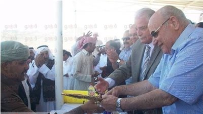 بالصور.. الدميري يفتتح أعمال تطوير