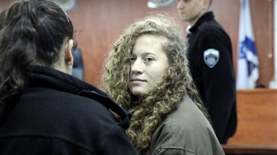 البرلمان الإسباني يكرم عهد التميمي