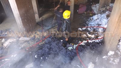 السيطرة على حريق في عقار أثري بالإسكندرية