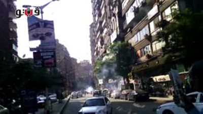 بالفيديو.. «الإخوان» يهاجمون محال «المهندسين» بالألعاب النارية