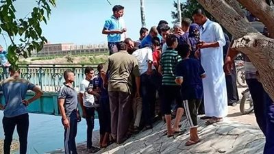 انتشال جثة شاب غرق أثناء الاستحمام في ترعة السعدية بالشرقية