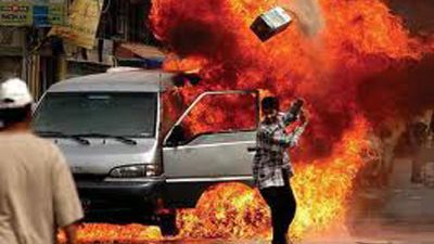 ننشر تفاصيل مصرع 3 إرهابيين في انفجار عبوة ناسفة وسيارة بسيناء