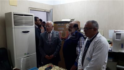 محافظ بورسعيد يتفقد أعمال تطوير مستشفى بورفؤاد (صور)