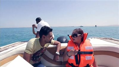 بالفيديو.. شيرين تواجه مقلب «رامز قرش البحر» بالدعاء