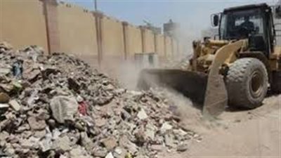 رفع 75 طن مخلفات من الأنفاق أسفل الدائري بالعمرانية