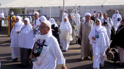 وصول الفوج الثالث من الحجاج الفلسطينيين عبر رفح