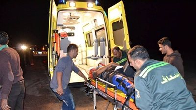 مصرع وإصابة 18 شخصا بحادث انقلاب سيارة في الإسماعيلية