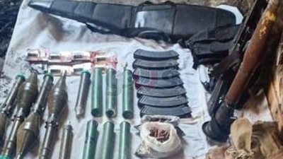 «قذائف و آر بي جي» داخل وكر خلية حركة حسم في المطرية (صور)