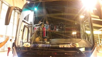 بعثة الزمالك تصل مطار القاهرة بعد الهزيمة من ديتشا الإثيوبي (صور)