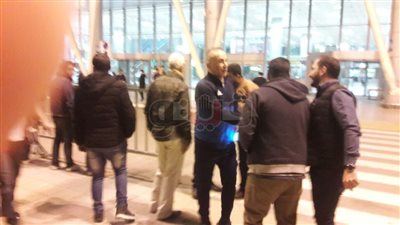 بعثة المصري تصل مطار القاهرة بعد التعادل مع سيمبا