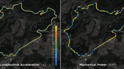 تيسلا موديل S Plaid تحطم توقيت منافستها بورش تايكان على حلبة نوربرجرنج