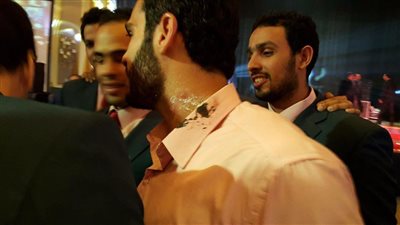 بالصور.. إصابة حارس الزمالك في حفل تكريم منتخب «اليد»