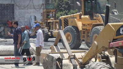 بالصور .. وضع اللمسات النهائية لافتتاح ميدان 