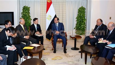السيسي يبحث الاستفادة من تجربة طوكيو في حل مشكلات المرور والنظافة