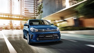 كيا بيجاس الجديدة كليا لأول مرة في الشرق الأوسط (صور)