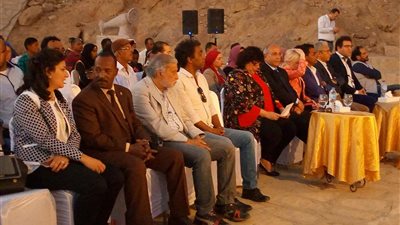 الثقافة تشارك في ختام سمبوزيوم أسوان الدولي للنحت (صور)