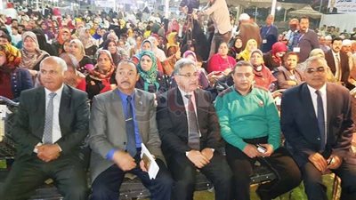 مؤتمر جماهيري للتوعية بالمشاركة في انتخابات الرئاسة ببني سويف (صور)