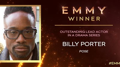 بيلي بورتر يفوز بجائزة أفضل ممثل بمسلسل درامي في حفل الايمي