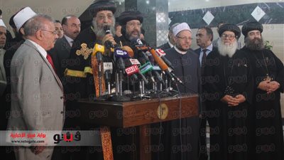 الطيب: الأزهر والكنيسة يعملان سويا من أجل وحدة الوطن
