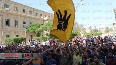 انتهاء مظاهرة 