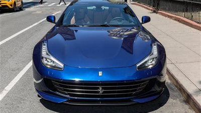 جمارك السيارة «فيراري جي تي سي 4 لوسو» الواردة من الإمارات